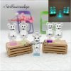 2 chai gấu bearbrick